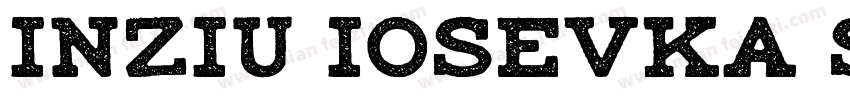 Inziu Iosevka SC Bol字体转换